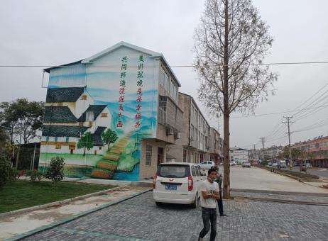 华阴墙绘的制作流程