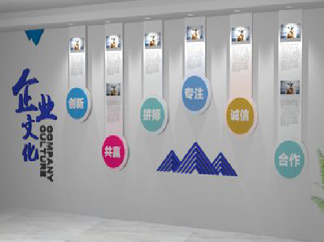 华阴企业文化墙需要传递什么办公文化？